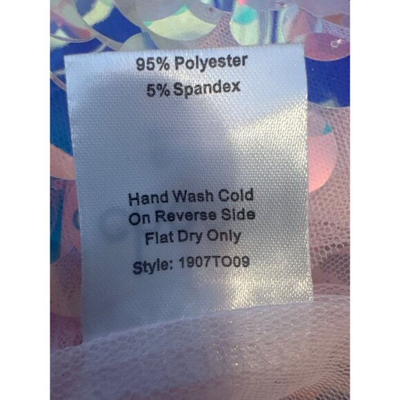 NWT Choosy Medium Sequin Short Sleeve Top - Picture 5 of 10